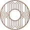 Ekena Millwork Empire Wood Fretwork Pierced Ceiling Medallion, Wood (Paint Grade), 34"OD x 12 1/2"ID x 3/8"T CMWP34X34X0375EPMF - alternate 2